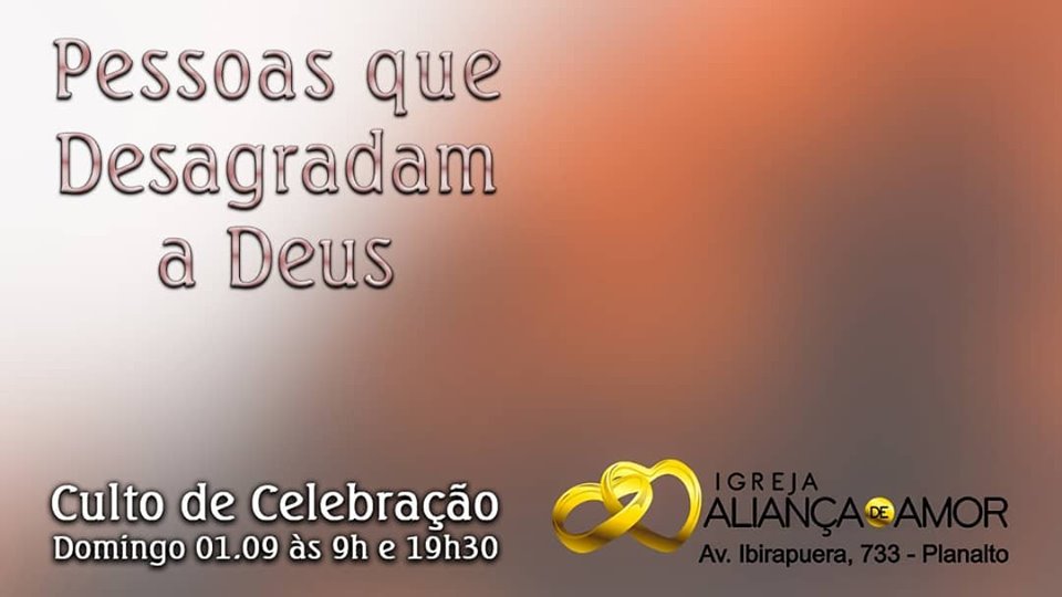 Pessoas que desagradam a Deus