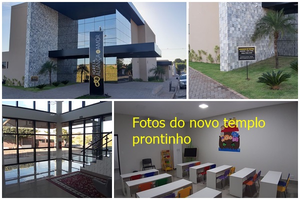 foto novo templo prontinho
