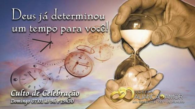 Deus ja determinou um tempo para voce